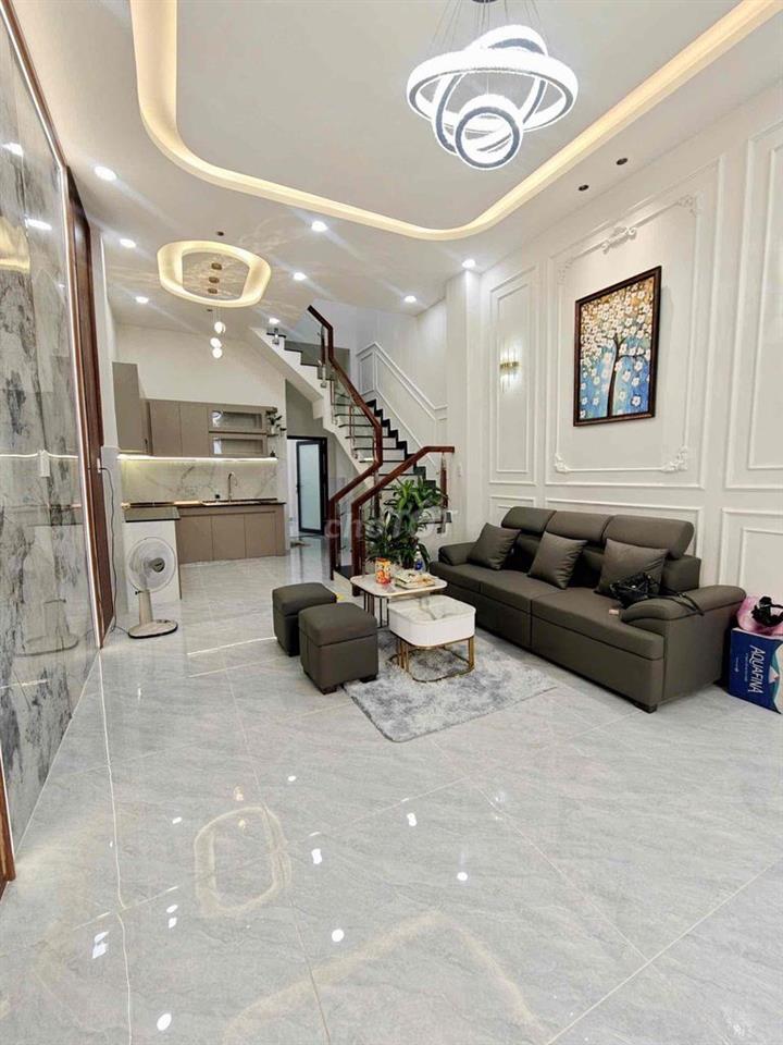 🏡PHÒNG NGỦ TRỆT -NHÀ MỚI FULL NỘI THẤT VÀO Ở NGAY- KHU GÒ XOÀI - LÔ TU
