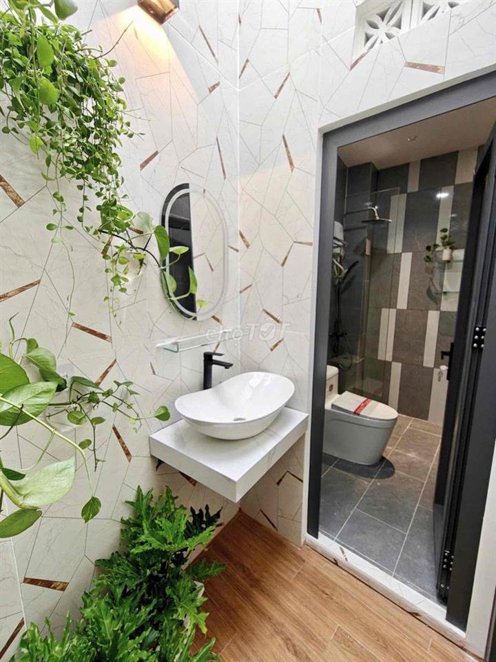 🏡PHÒNG NGỦ TRỆT -NHÀ MỚI FULL NỘI THẤT VÀO Ở NGAY- KHU GÒ XOÀI - LÔ TU