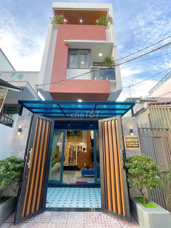 🏡TÂN PHÚ HẺM XE HƠI NÉ THÔNG - NHÀ MỚI FULL NỘI THẤT CAO CẤP - 4 TẦNG