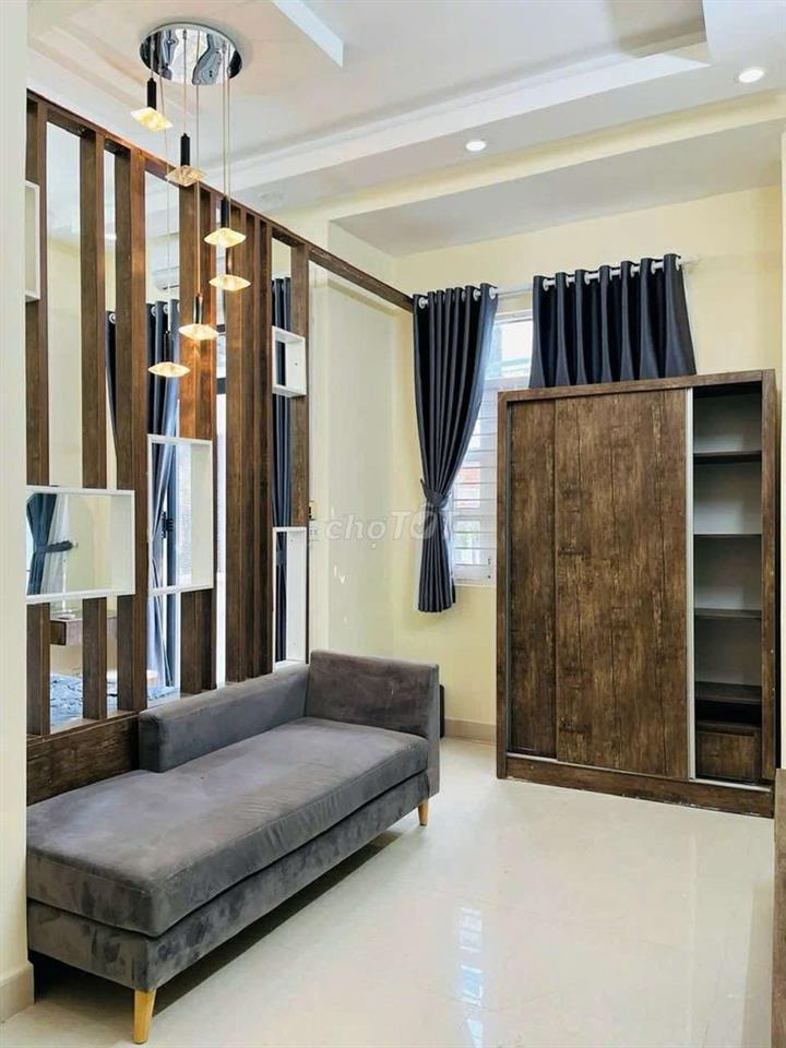 BÁN CHDV HẺM XE HƠI LÊ QUANG ĐỊNH, BÌNH THẠNH 4 TẦNG , 5×22 , 15.8 TỶ