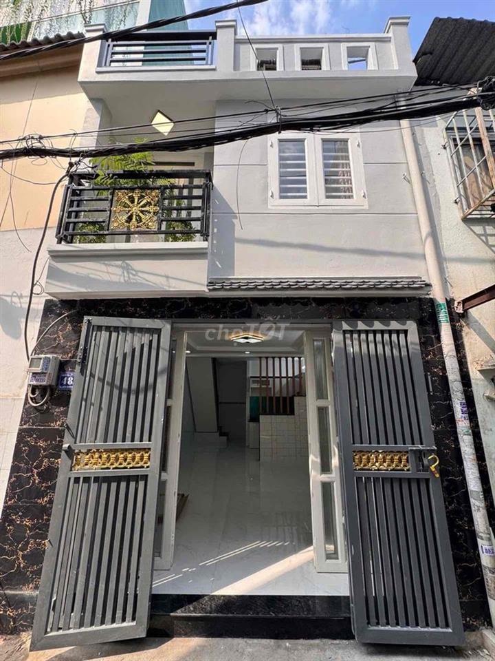 NHÀ 2 TẦNG MỚI ĐẸP NGAY LÊ VĂN QUỚI – HẺM XE HƠI – SỔ ĐẸP NỞ HẬU – CHỈ