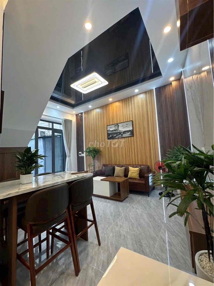 BÁN NHÀ QUẬN 6 GẦN BÀ HOM – NHÀ ĐẸP NỞ HẬU 8.2M – TẶNG FULL NỘI THẤT –