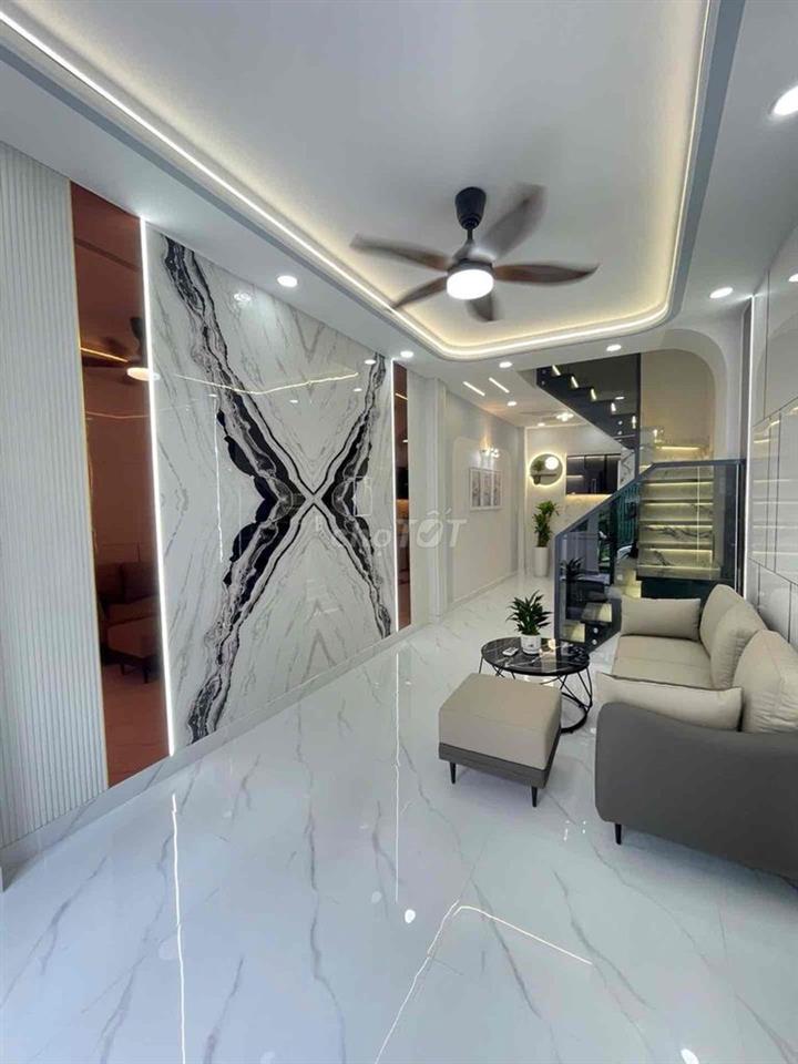 🏡 NHÀ TRỆT 2 LẦU MỚI ĐẸP – HẺM 3M MINH PHỤNG QUẬN 6 – GIÁ 5.6 TỶ BỚT L