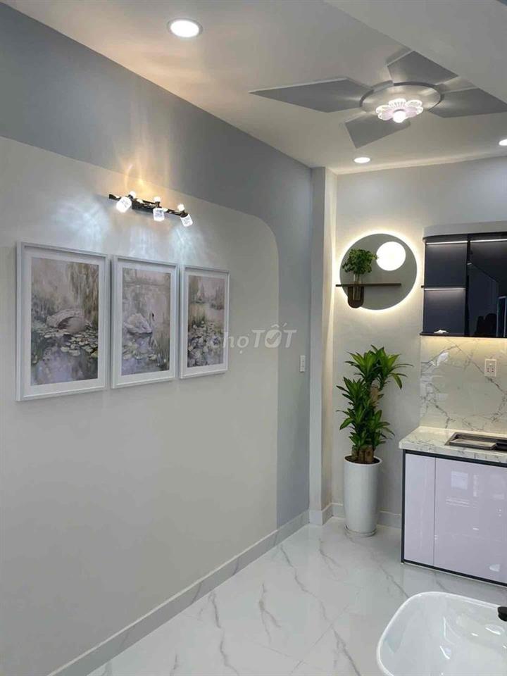 🏡 NHÀ TRỆT 2 LẦU MỚI ĐẸP – HẺM 3M MINH PHỤNG QUẬN 6 – GIÁ 5.6 TỶ BỚT L
