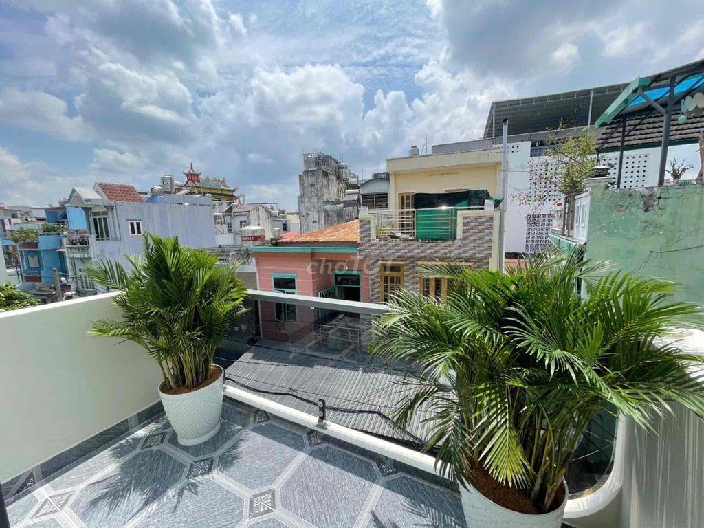 🏡 NHÀ TRỆT 2 LẦU MỚI ĐẸP – HẺM 3M MINH PHỤNG QUẬN 6 – GIÁ 5.6 TỶ BỚT L
