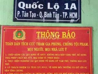 BÁN GẤP NHÀ GIÁ RẺ BÌNH TÂN
