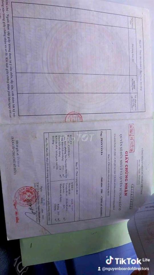 BÁN GẤP NHÀ GIÁ RẺ BÌNH TÂN
