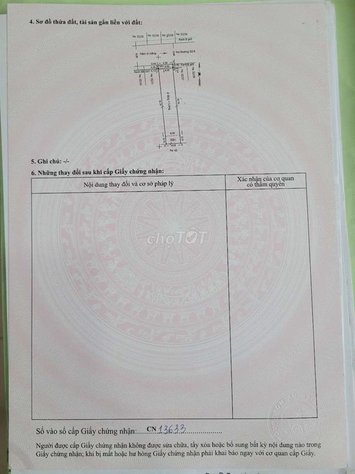 CHỈ 7,3 TỶ (TL) SỞ HŨU NHÀ 4 TẦNG, HXH 6M,  ĐƯỜNG SỐ 6, TT BÌNH TÂN