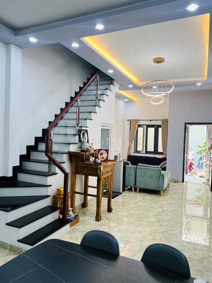 Cần bán gấp căn nhà 1 trệt 3 lầu gần GO An Lạc, Giá 3 Tỷ 550TR còn bớt