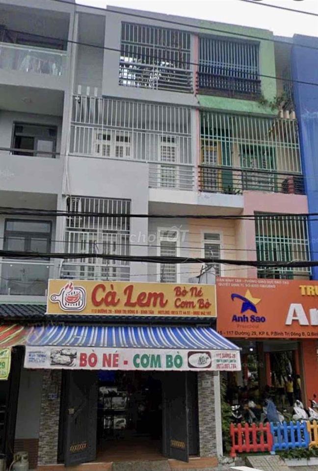Nhà MT KD đường 29 diện tích 4x20,3.5 tấm. tiện KD mọi ngành nghề