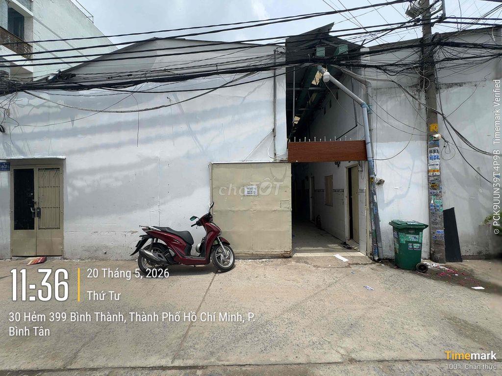 Bán nhà sổ riêng 3 lô, mỗi lô 4x20 tại đường 399/39A Bình Thành, BHH