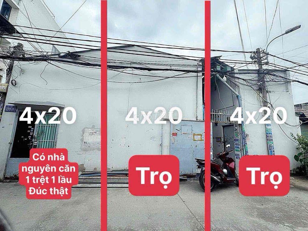 SHR 80m2 chợ Bình Thành, 4x20, Đường Bình Thành giá 4tỷ1