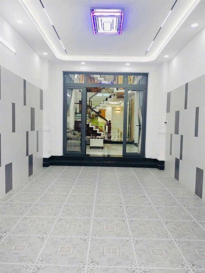 NHÀ XÂY MỚI 4X18M - 5 TẦNG - HẺM 6M THÔNG - 8 TỶ 200TR TL