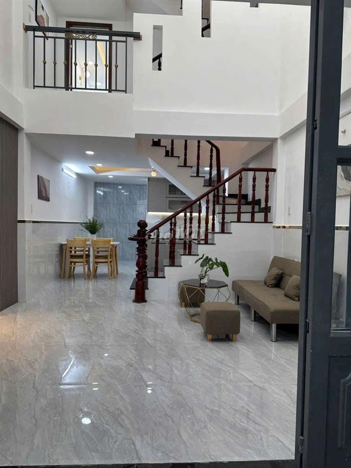 305// LÊ VĂN QUỚI - NHÀ 1 LỬNG 2 LẦU XÂY MỚI - 4 PN - HẺM OTO