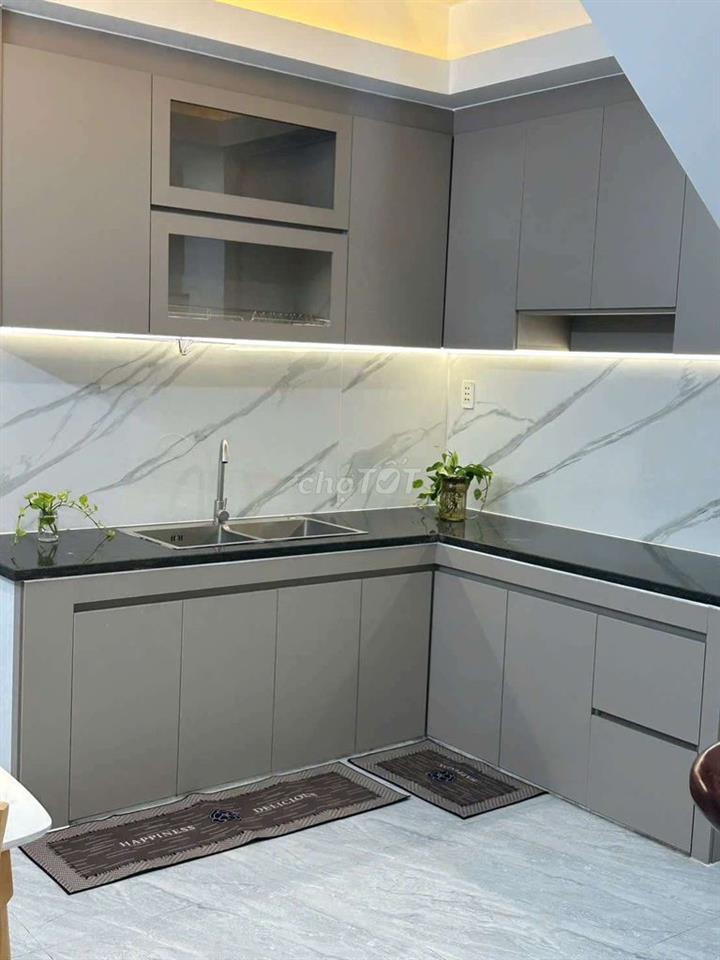 305// LÊ VĂN QUỚI - NHÀ 1 LỬNG 2 LẦU XÂY MỚI - 4 PN - HẺM OTO