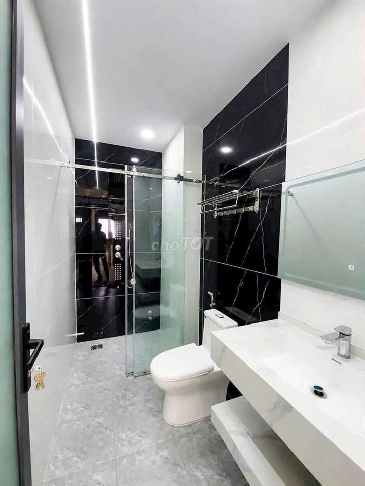 NHÀ XÂY MỚI FULL NỘI THẤT - 4PN - HẺM 7M THÔNG - 8 TỶ 500TR TL