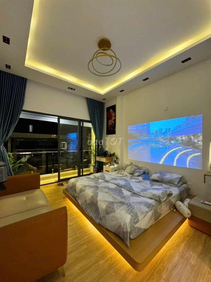 BÁN NHÀ 3 TẦNG HXH GẦN CHỢ HOA Hồ Thị KỶ F.VƯỜN LÀI TPHCM HƠN 9 TỶ
