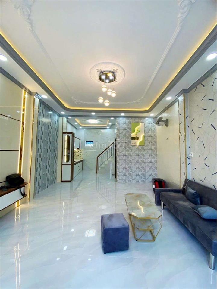 4.6 tỉ 4.3 × 11 Nhà mới Tân Hòa Đông P.Bình Trị Đông hẻm ô tô đổ cửa 