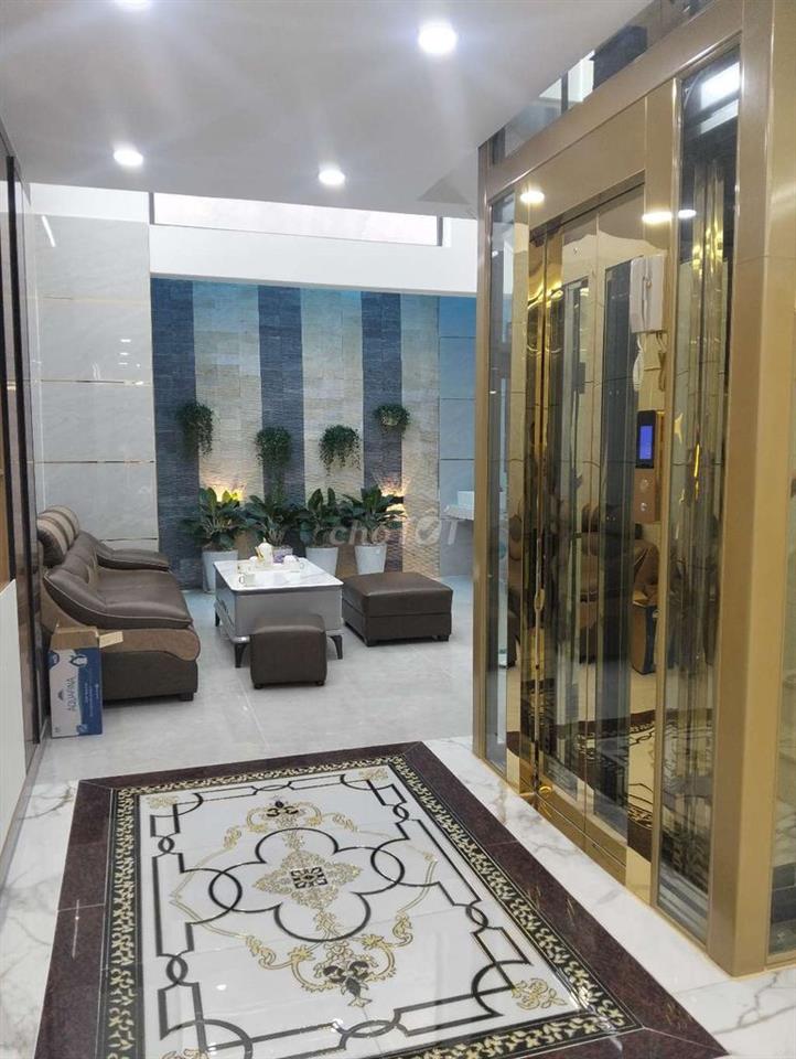 Bán nhà hẻm thông hướng đông lửng ba lầu thang máy 450kg, ăn ninh tốt