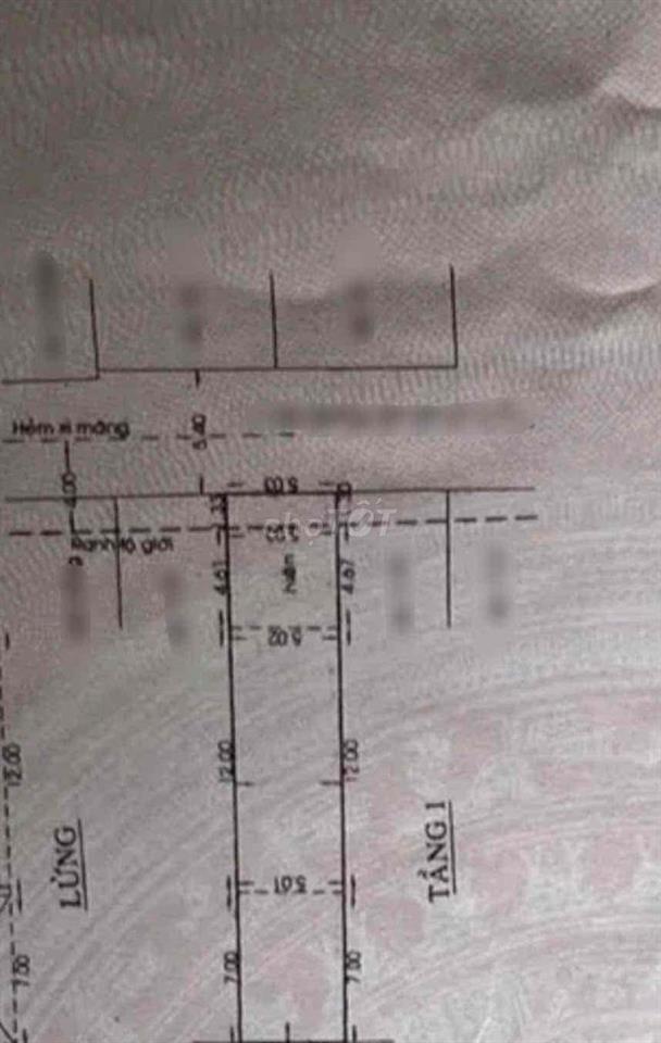 NHÀ ĐƯỜNG OTO - KHU PHAN ANH - DT: 5M x 25M