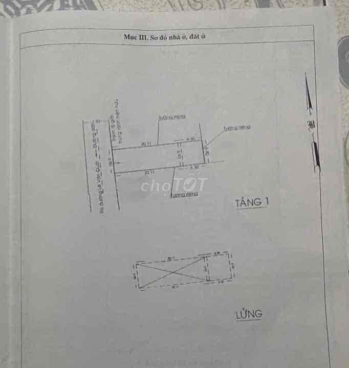 NHÀ ĐƯỜNG NHỰA 8M - DT: 7M x 27M - LÊ VĂN QUỚI
