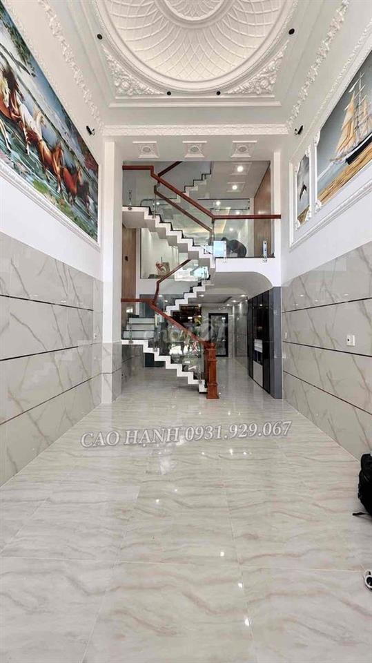 NHÀ 5 TẦNG TÂN HÒA ĐÔNG, BTD,  BÌNH TÂN, 75M2, NGANG 5M, HẺM XE HƠI
