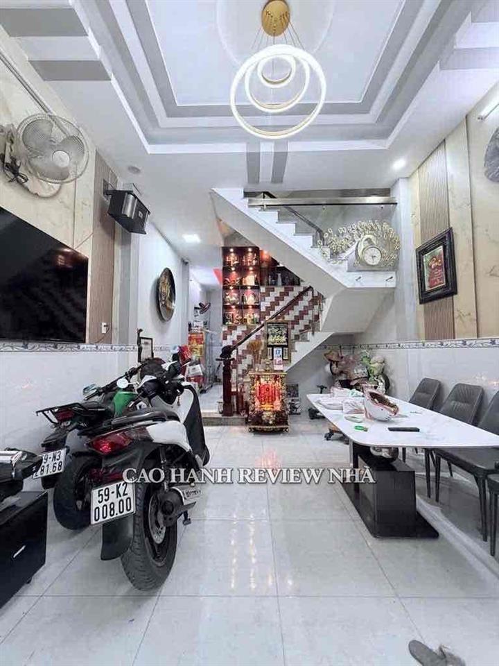 KHU DÂN CƯ BÌNH PHÚ- Q6- 48M2- NHÀ 4 TẦNG- HẺM 8M THÔNG, 6xxx (TL)