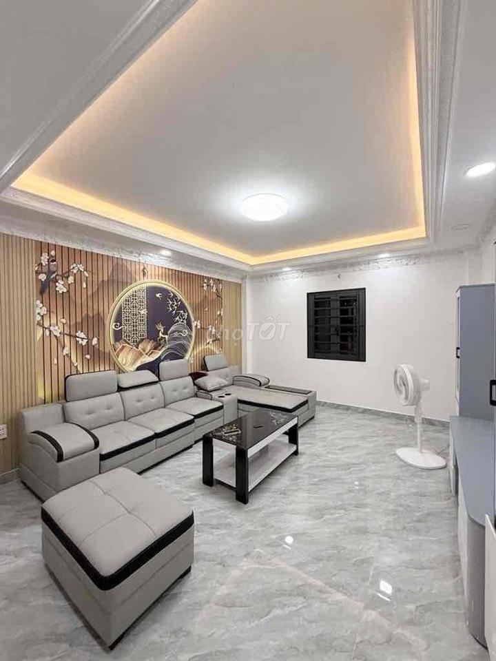 NHÀ ĐẸP HẺM XE HƠI366 LÊ VĂN QUỚI49M2x 4.2 x 3 LẦU