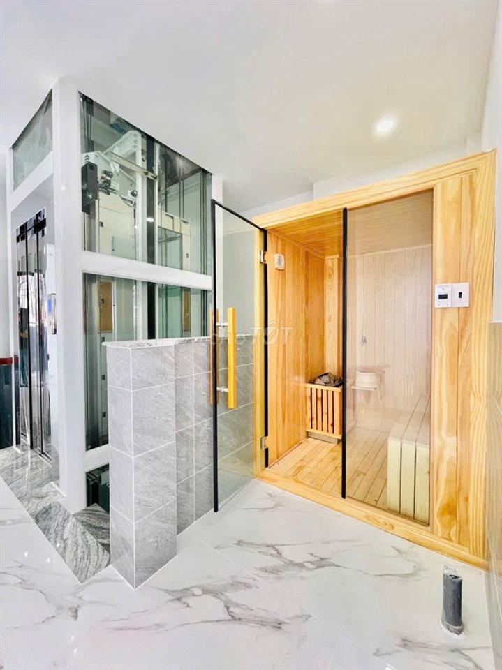NHÀ MỚI 5 TẦNG CÓ THANG MÁY