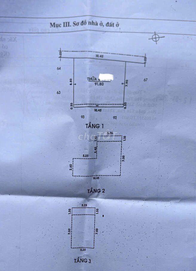 BÁN NHÀ MT HỤT ĐƯỜNG 12M GẦN THẠCH LAM TÂN PHÚ