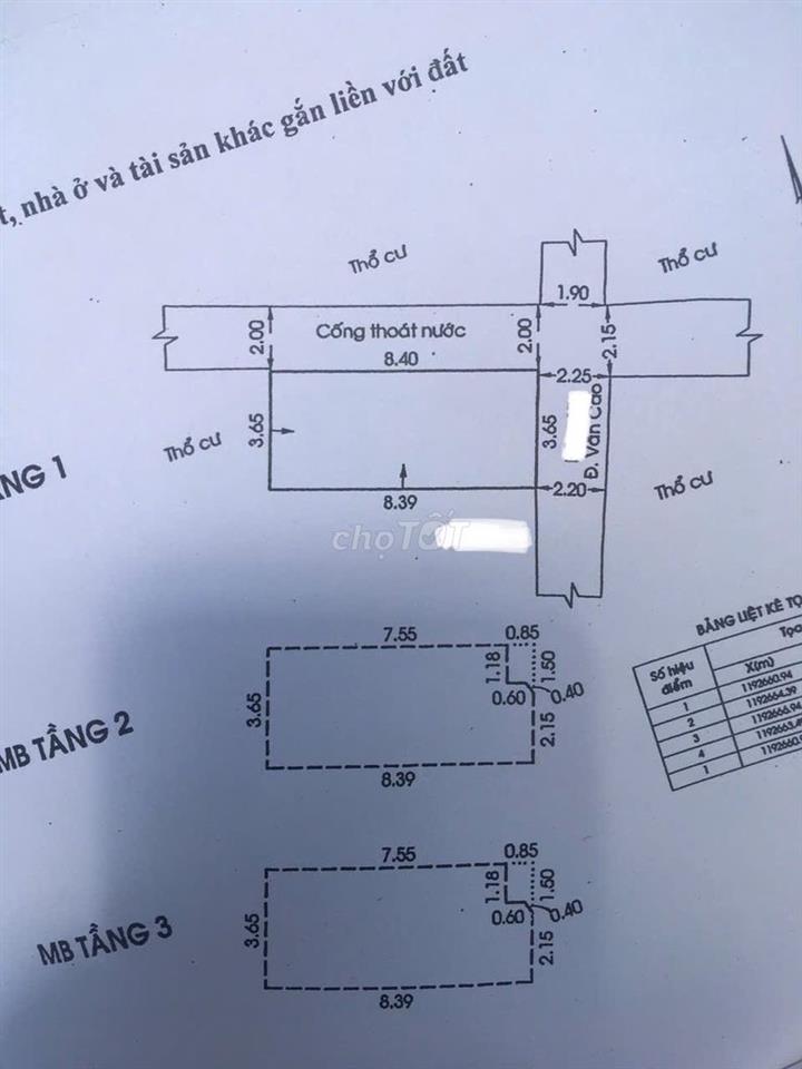 BÁN NHÀ MẶT TIỀN CHỢ TÂN HƯƠNG