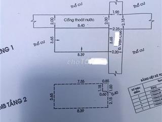 BÁN NHÀ 3 TẦNG VĂN CAO GIÁ 4 TỶ 7 TL