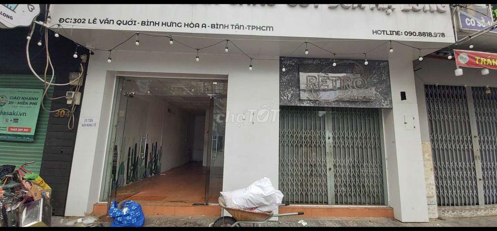 Mặt tiền đường Lê Văn Quới 