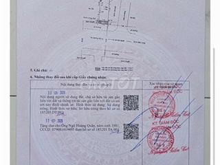 Nhà mặt tiền Lê Văn Quới nở hậu