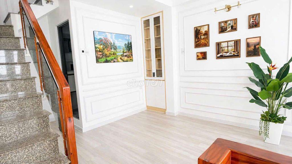 BÁN NHÀ MỚI HXH THÔNG , 4 TẦNG ,DTSD 77.3 m² GIÁ NHỈNH 4 TỶ
