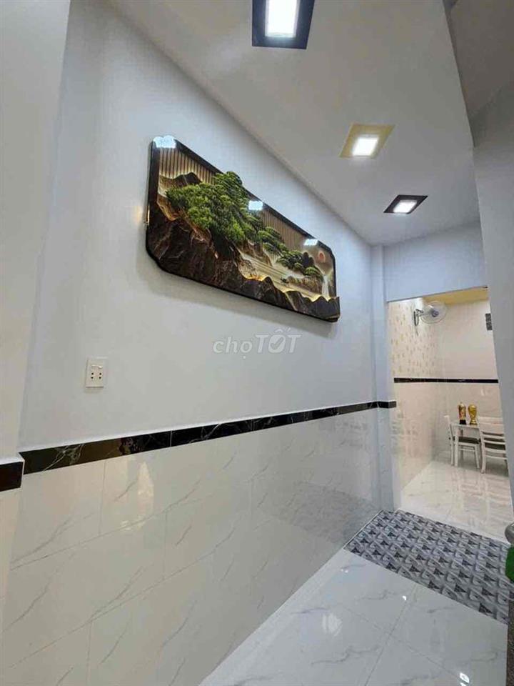 Bán nhà 4x16m, 1 trệt 2 lầu, 4PN, hẻm 5m Dương Tự Quán, Bình Tân