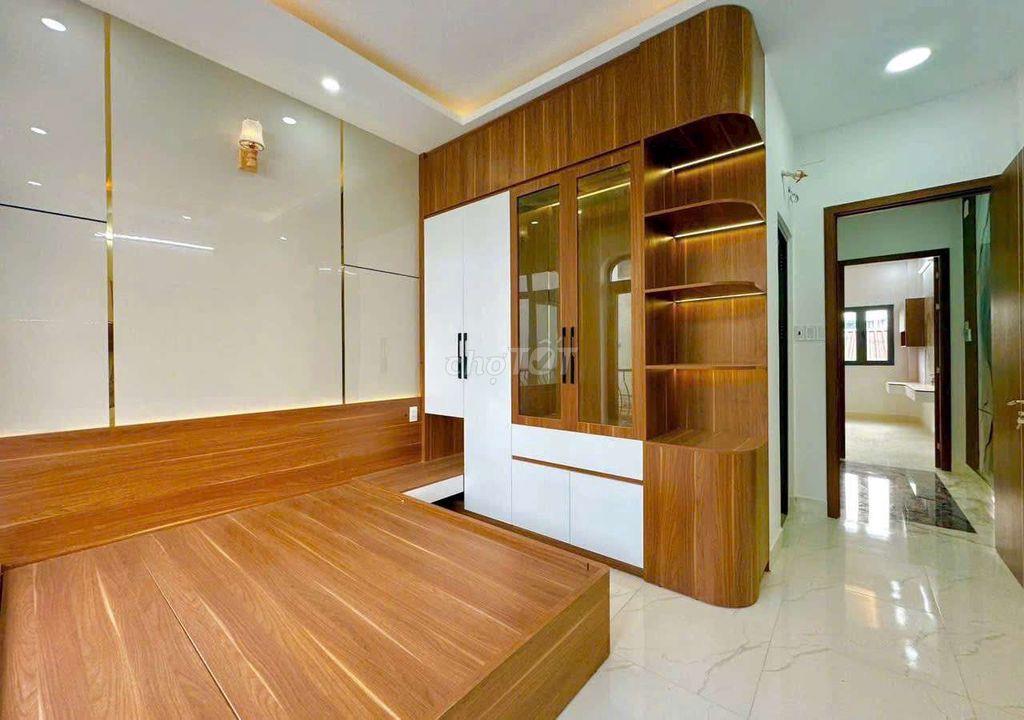 Nhà Bình Tân - 4 tầng (4*14m) đường xe hơi tránh - 4 Phòng Ngủ