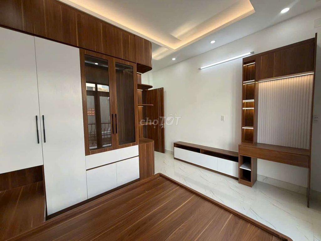 Nhà Bình Tân - 4 tầng (4*14m) đường xe hơi tránh - 4 Phòng Ngủ