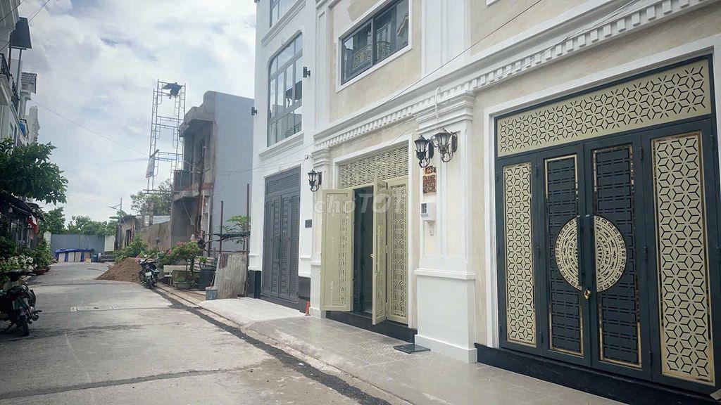 BÁN NHÀ HẺM 8m KDC BÀ HOM BÌNH TÂN 