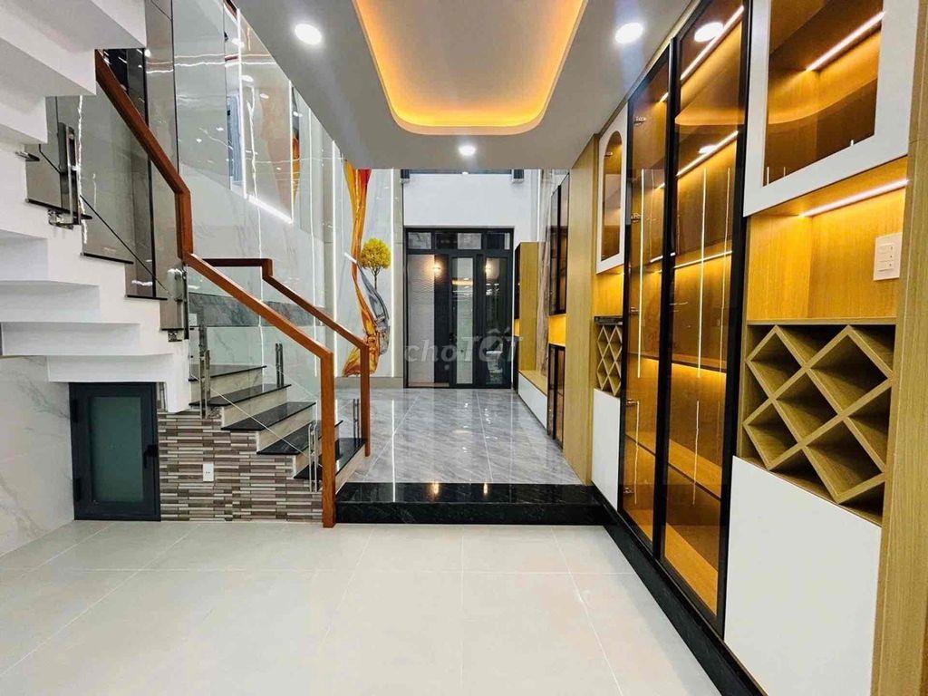 NHÀ ĐẸP MỚI XÂY DỰNG LÊ VĂN QUỚI 5TẦNG DTS 270M2 NHỈNH 7đ