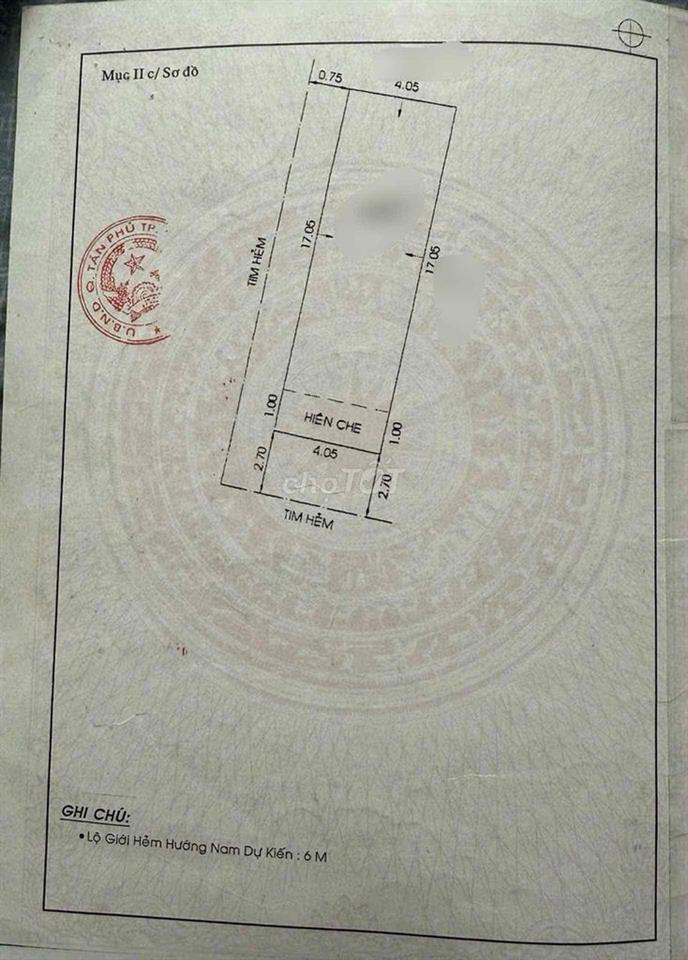 Vườn Lài, Luỹ Bán Bích, HXH, 4PN chỉ 6đ