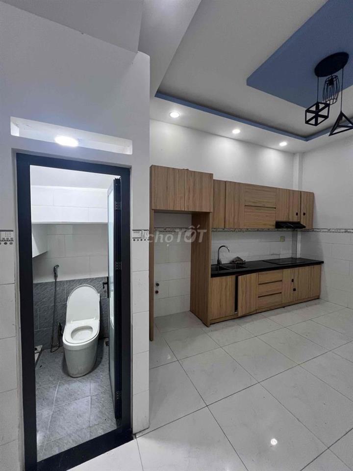nhà Tân Phú, hẻm 4m thông, ngay Âu Cơ, Huỳnh Thiện 3Tầng, 123m2 Lộc