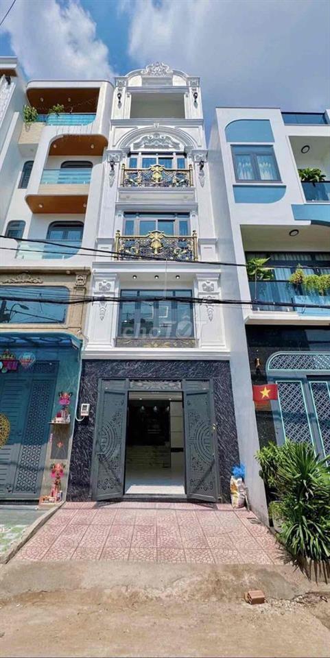 Bán nhà Lê Đình Cẩn Bình Tân 50m2 4 tầng+lửng đồng bộ mới full nội thấ