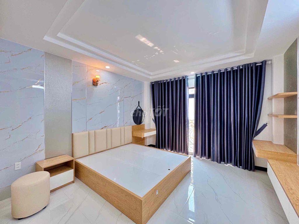 Bán nhà Lê Đình Cẩn Bình Tân 50m2 4 tầng+lửng đồng bộ mới full nội thấ