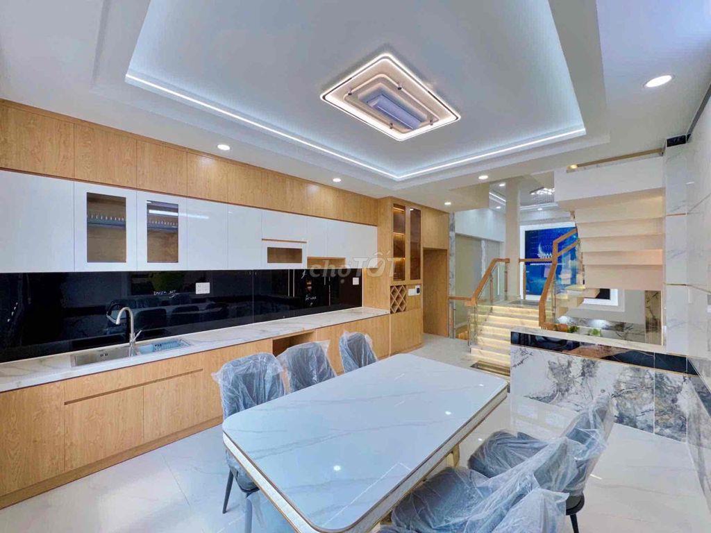 Bán nhà Lê Đình Cẩn Bình Tân 50m2 4 tầng+lửng đồng bộ mới full nội thấ