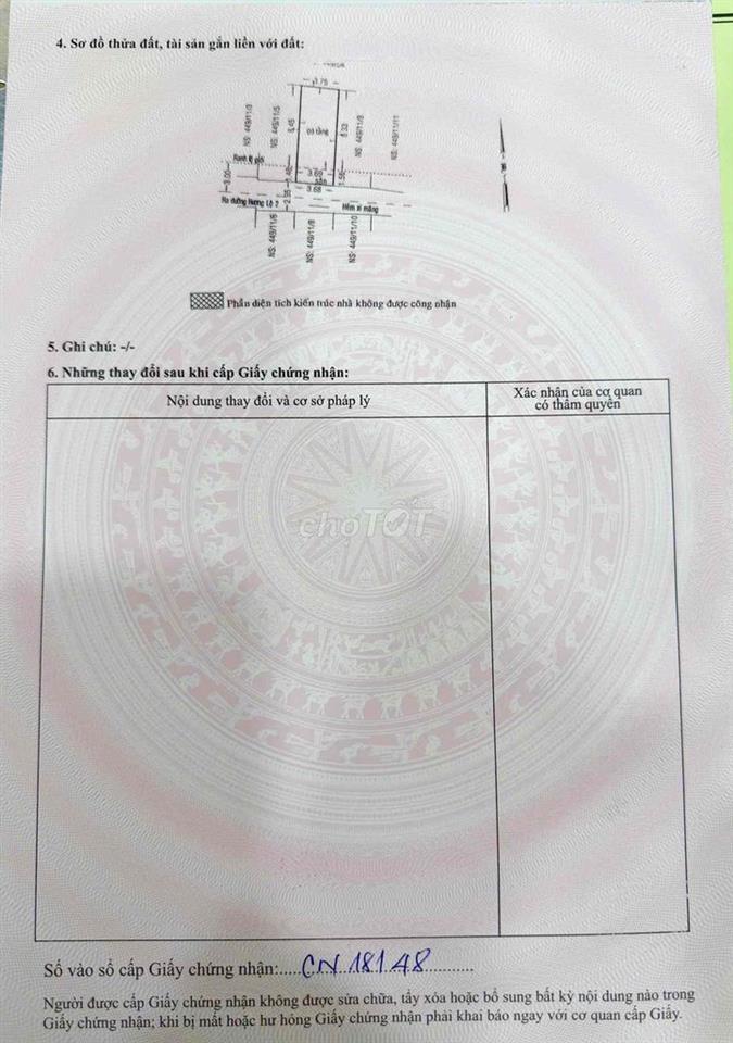 Tôi Có Căn Nhà Hẻm chợ Bốn Q.Bình Tân Cần Bán