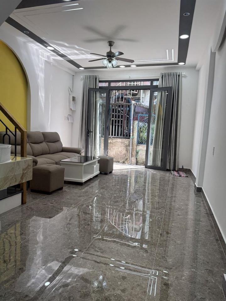 NHÀ MỚI KENG NGANG 4M, 2PN SÁT MẶT TIỂN HOÀNG XUÂN NHỊ 