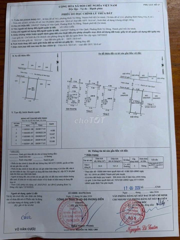 🏡 BÁN NHÀ MỚI XÂY CAO CẤP – HẺM NHỰA XE HƠI – LÊ VĂN QUỚI, BÌNH TÂN