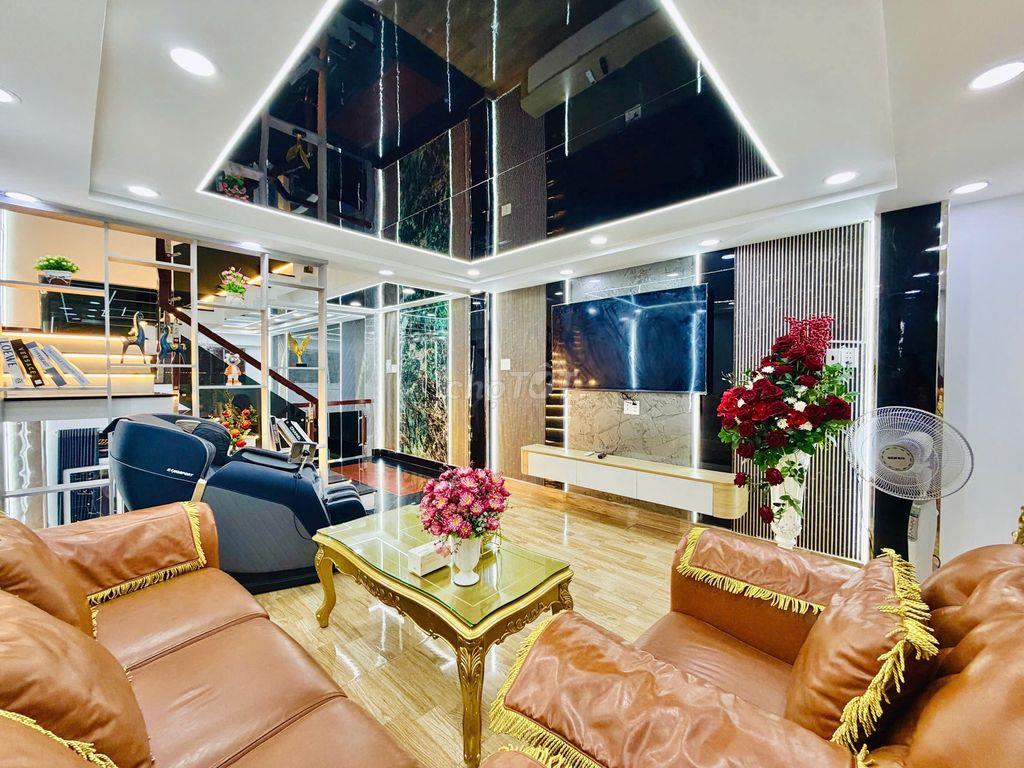 Nhà 6 tầng full nội thất cao cấp MT Nguyễn Văn Khối giá 14,9 tỷ TL 