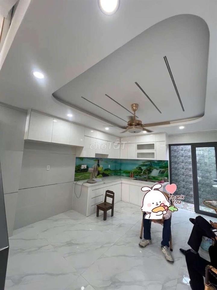 Nhà mới 5 Tầng 52 m2 đường xe hơi 8m khu dân cư  Vĩnh lộc